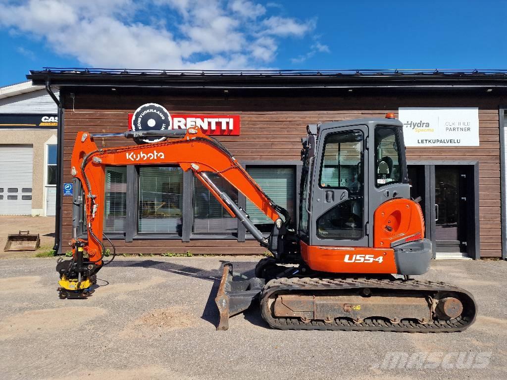 Kubota U 55-4 Miniekskavaatorid < 7 t