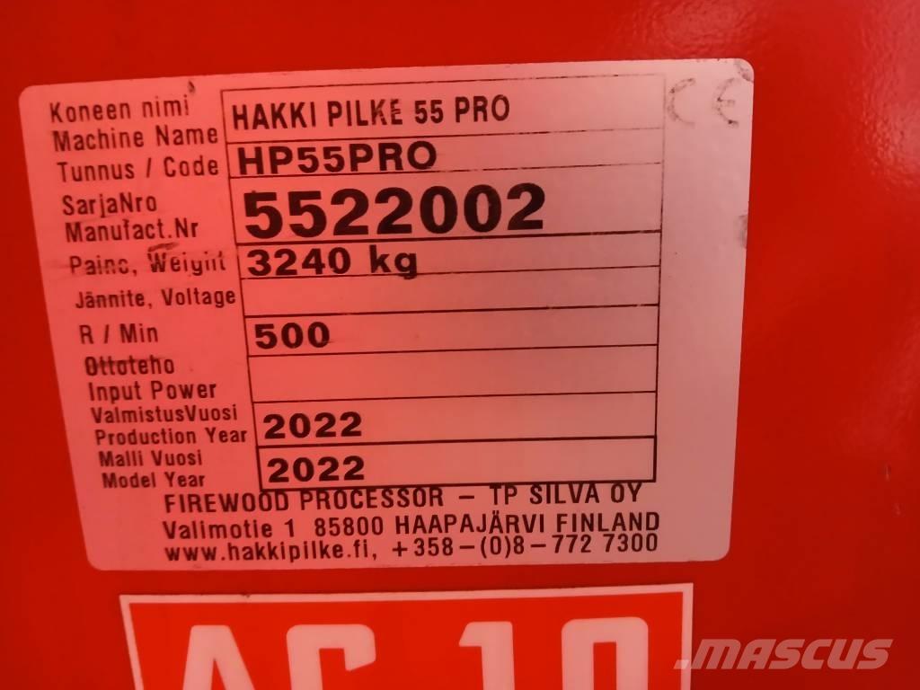 Hakki Pilke 55 Pro Puulõikurid ja halumasinad