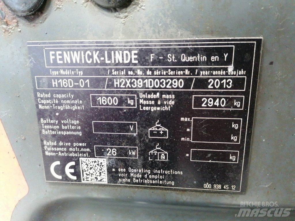 Linde H16D-01 Diiseltõstukid
