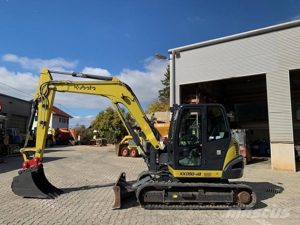 Kubota KX080-4@ Väikeekskavaatorid 7t-12t