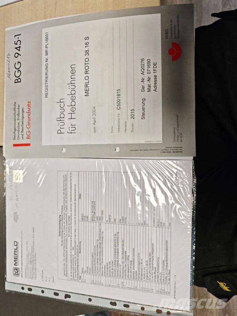 Merlo Roto 38.16S Teleskooplaadurid