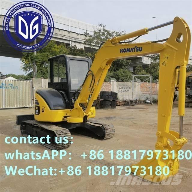 Komatsu PC 50 MR Miniekskavaatorid < 7 t