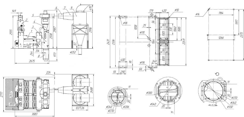  EL GRAIN SVR-30/2 Teravilja puhastamise seadmed