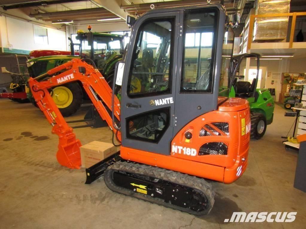 Nante NT 18 D Miniekskavaatorid < 7 t