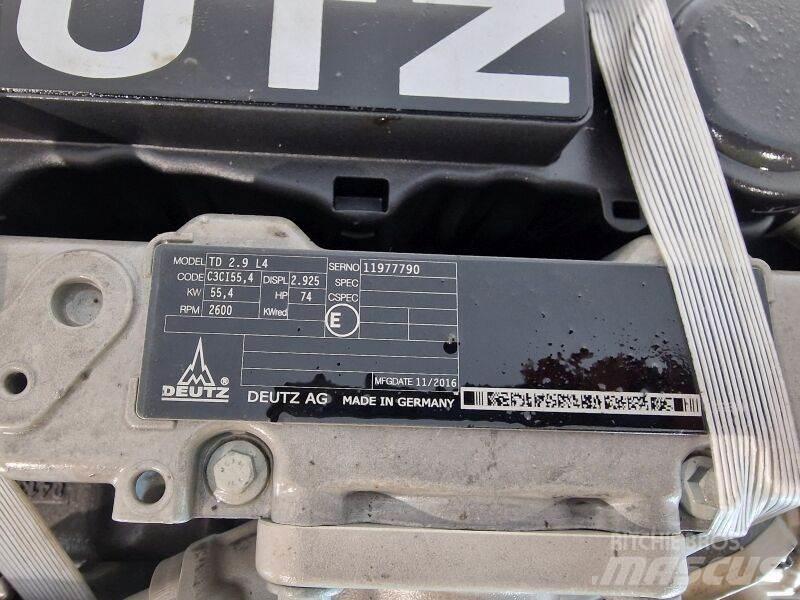 Deutz TD 2.9 L4 Mootorid