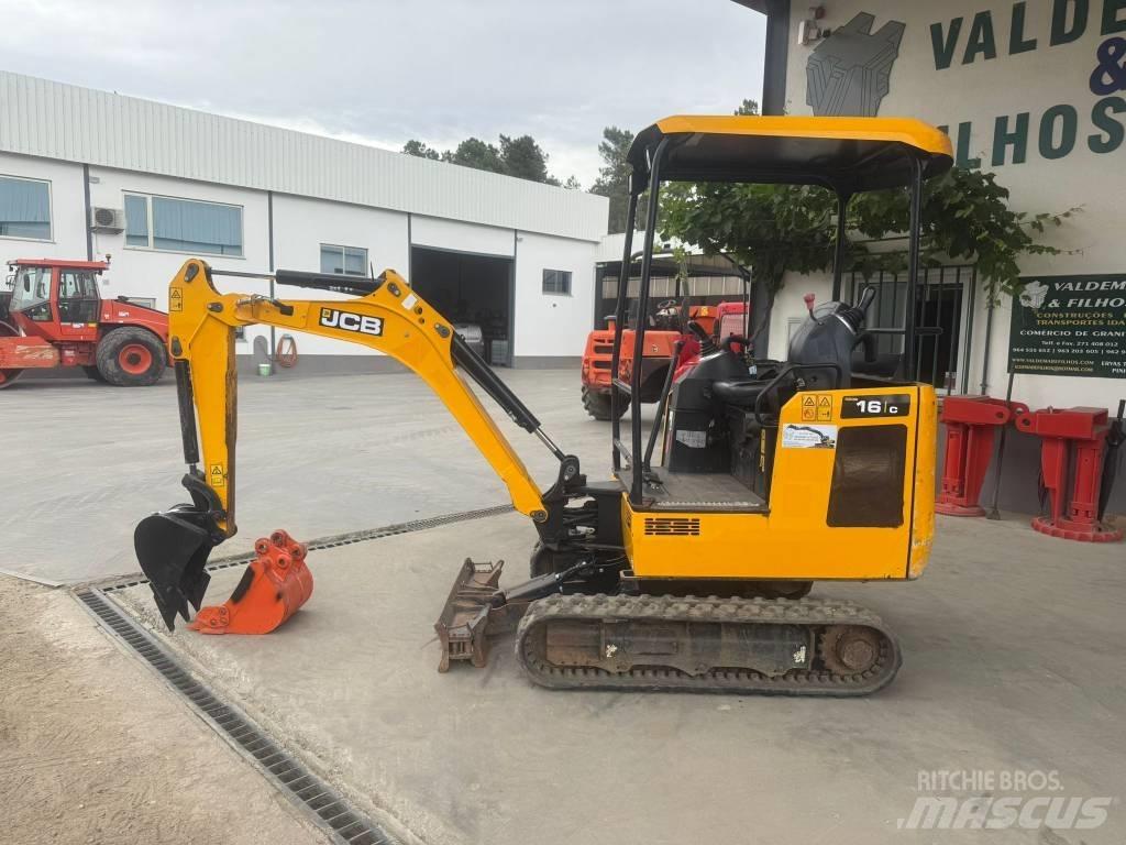 JCB 16 C-1, 904h Miniekskavaatorid < 7 t