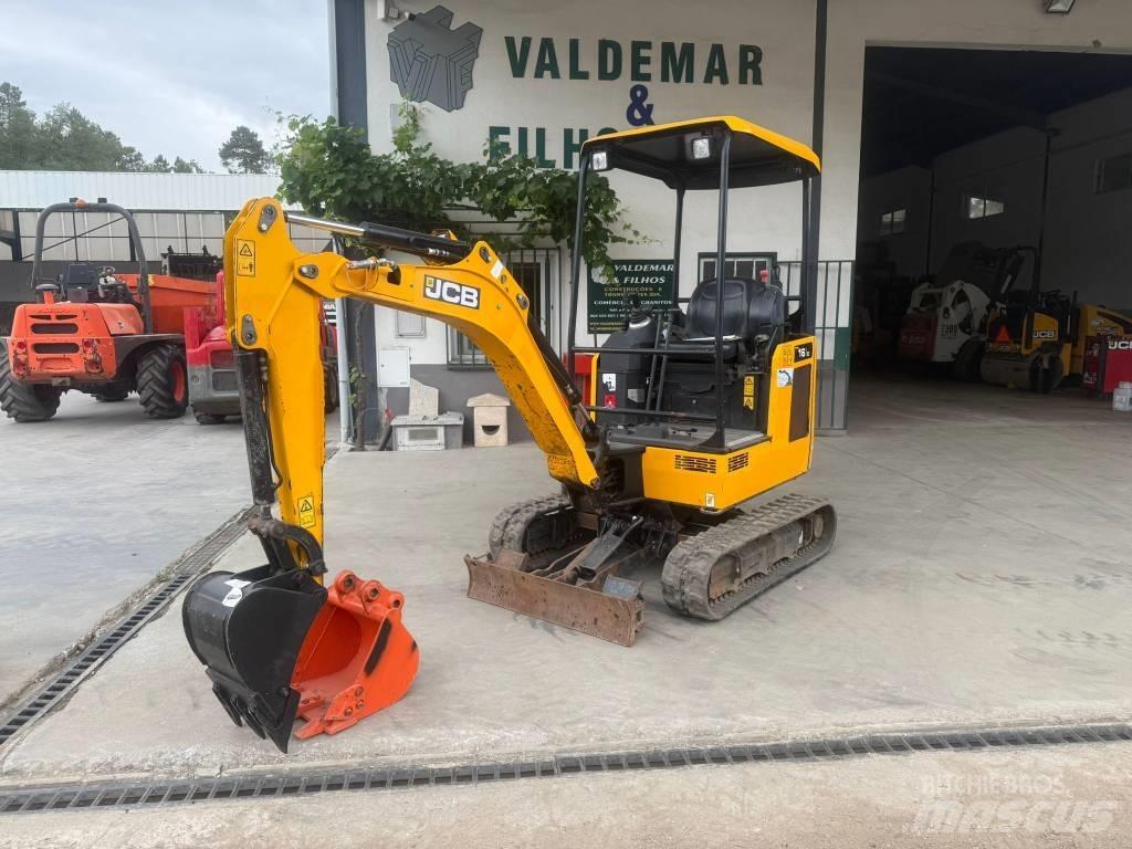 JCB 16 C-1, 904h Miniekskavaatorid < 7 t