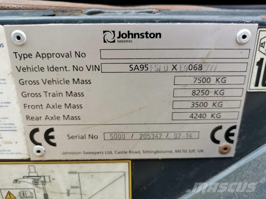 Johnston CX 400 Tänavapuhastusmasinad