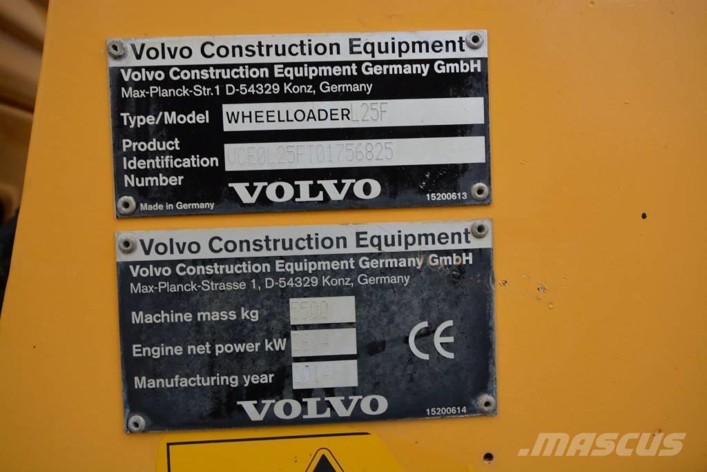 Volvo L 25 F Rataslaadurid