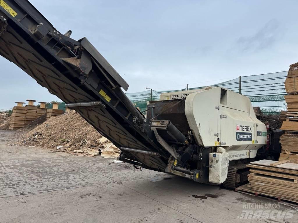 Terex TBG 630 Prügipurustajad