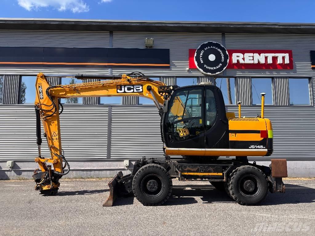 JCB JS 145 W Ratasekskavaatorid
