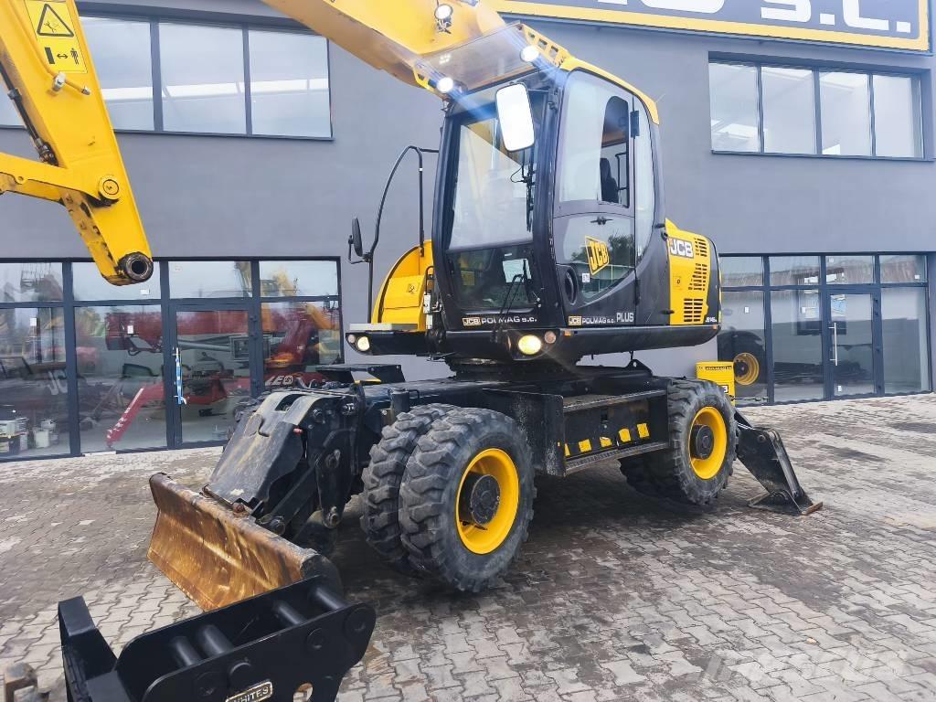 JCB JS 145 W Ratasekskavaatorid