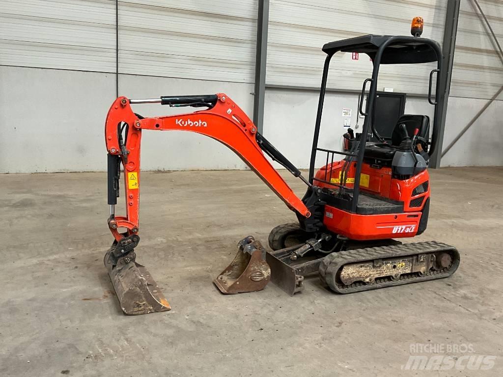 Kubota U 17-3 A Miniekskavaatorid < 7 t
