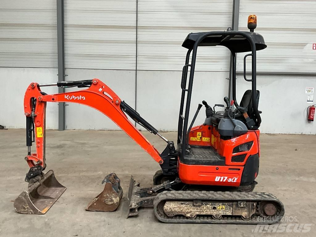 Kubota U 17-3 A Miniekskavaatorid < 7 t