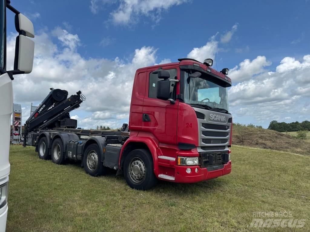 Scania R 490 Kraanaga veokid