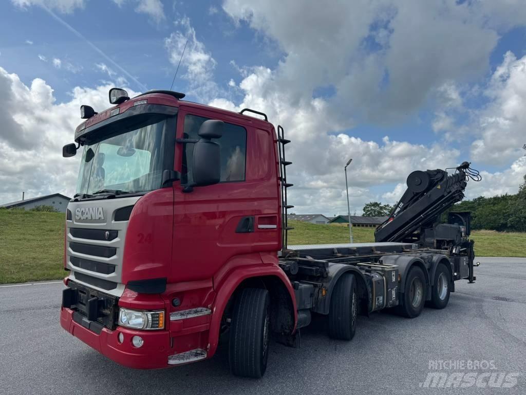Scania R 490 Kraanaga veokid