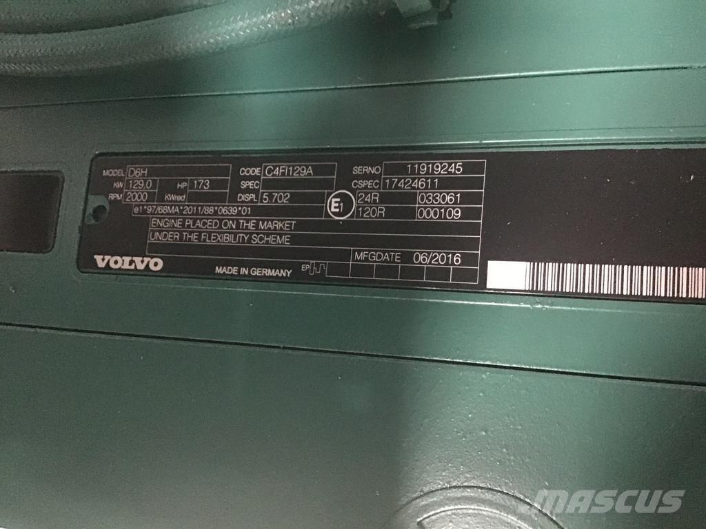 Volvo D6H NEW Mootorid