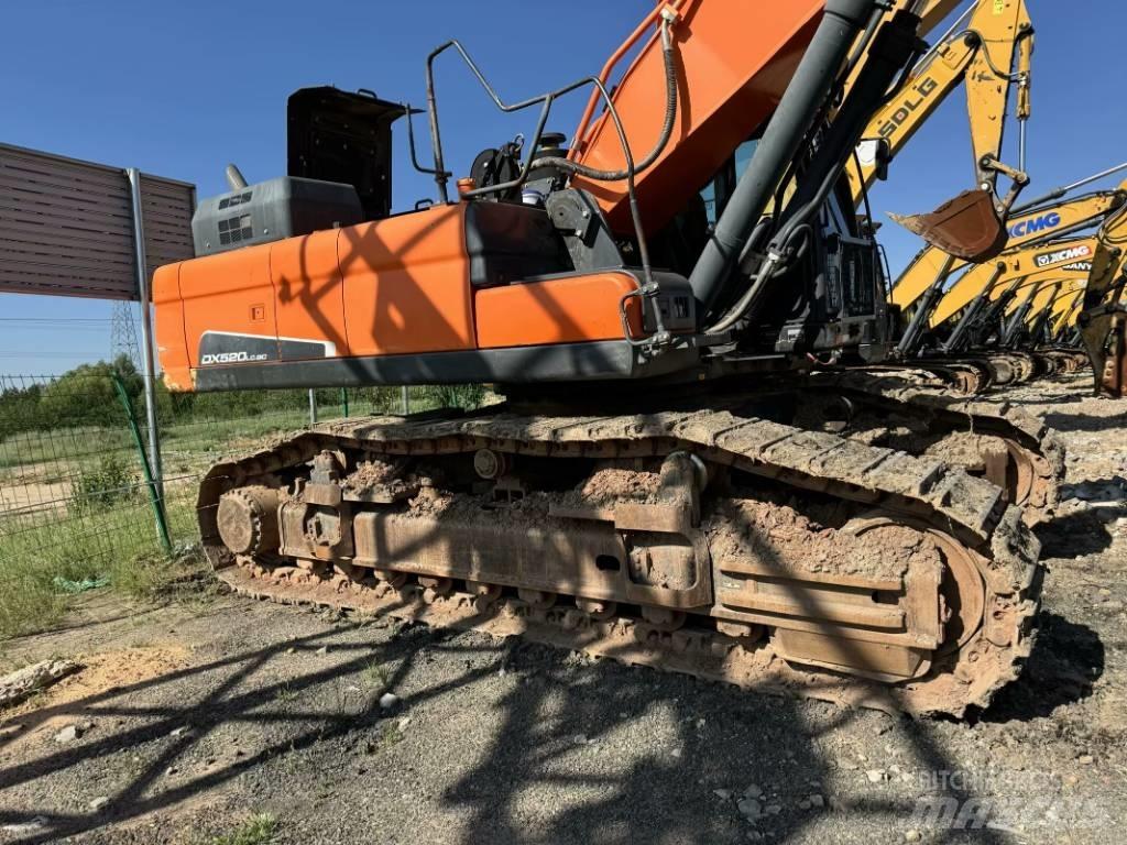 Doosan 520LC-9C Roomikekskavaatorid