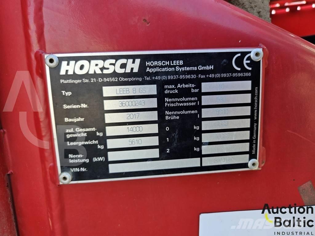 Horsch Leeb 8 GS Haagispritsid