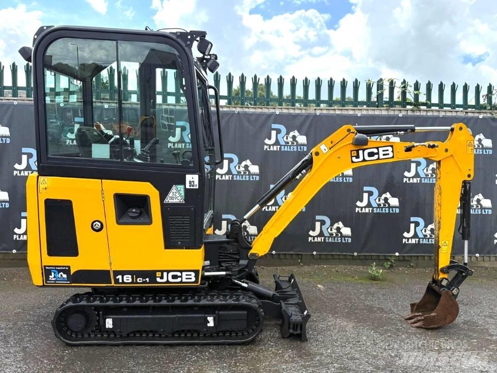 JCB 16 C-1 Miniekskavaatorid < 7 t