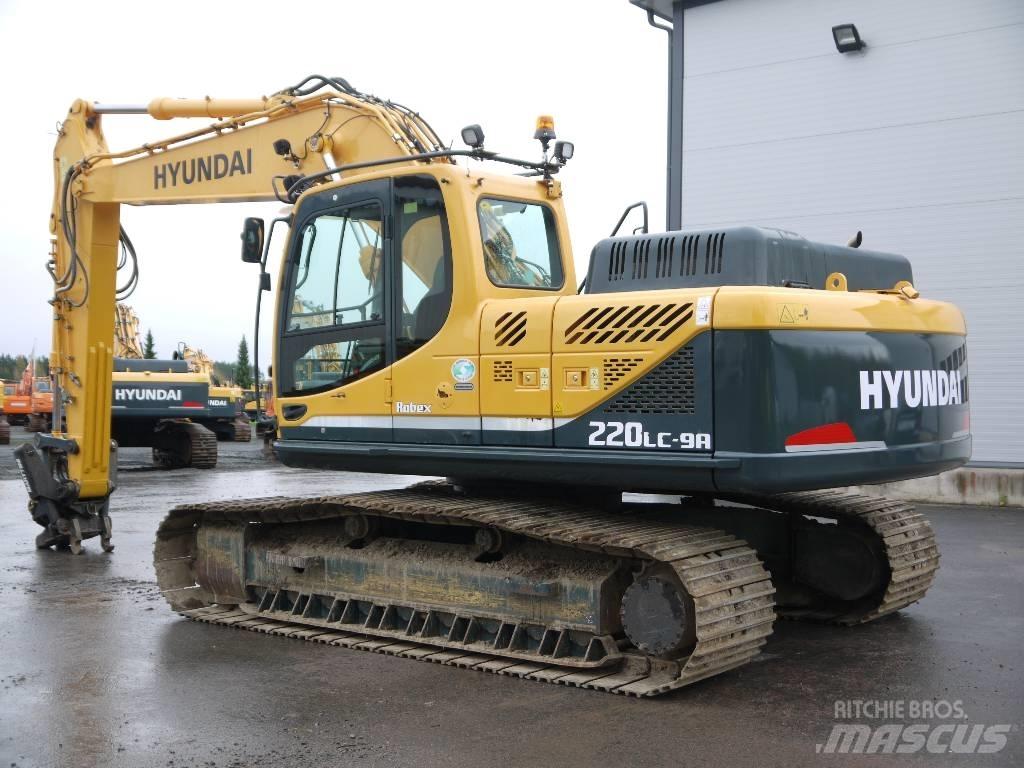 Hyundai R 220 LC-9A Roomikekskavaatorid