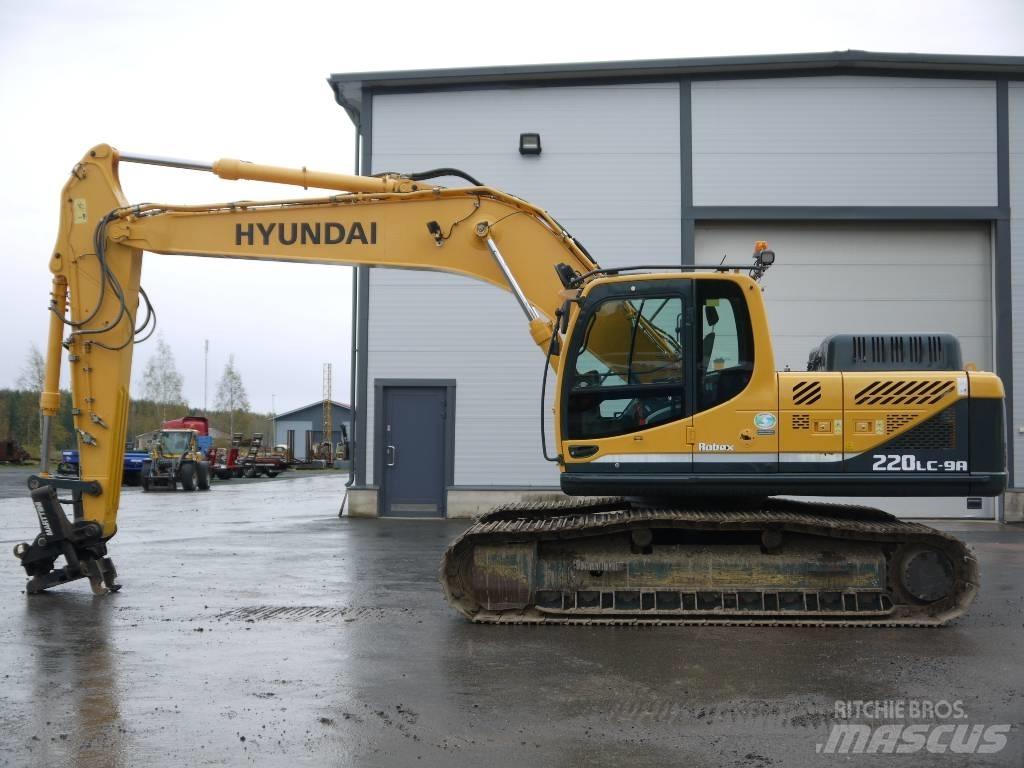 Hyundai R 220 LC-9A Roomikekskavaatorid