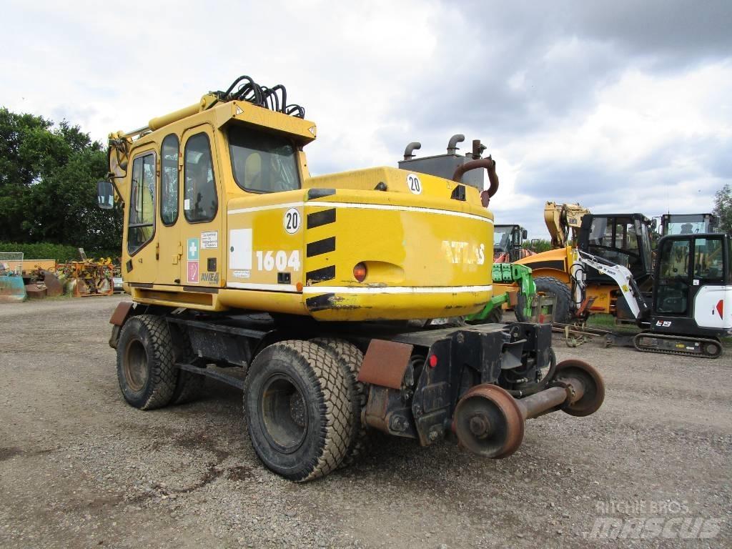 Atlas 1604 ZW Ratasekskavaatorid
