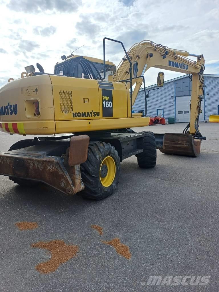 Komatsu PW 160-7-4x4 Ratasekskavaatorid