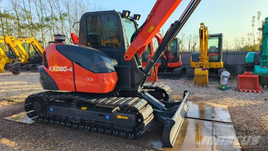 Kubota KX 080-4 Miniekskavaatorid < 7 t