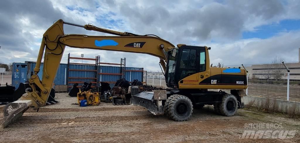 CAT M 322 C HCR Ratasekskavaatorid