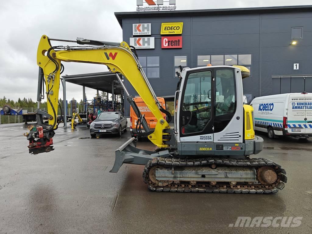 Wacker Neuson EZ80 Väikeekskavaatorid 7t-12t