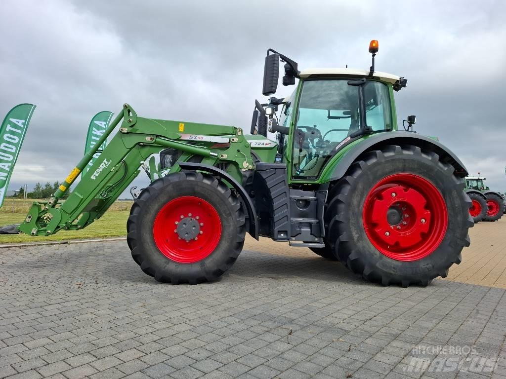 Fendt 724 Profi Plus Traktorid