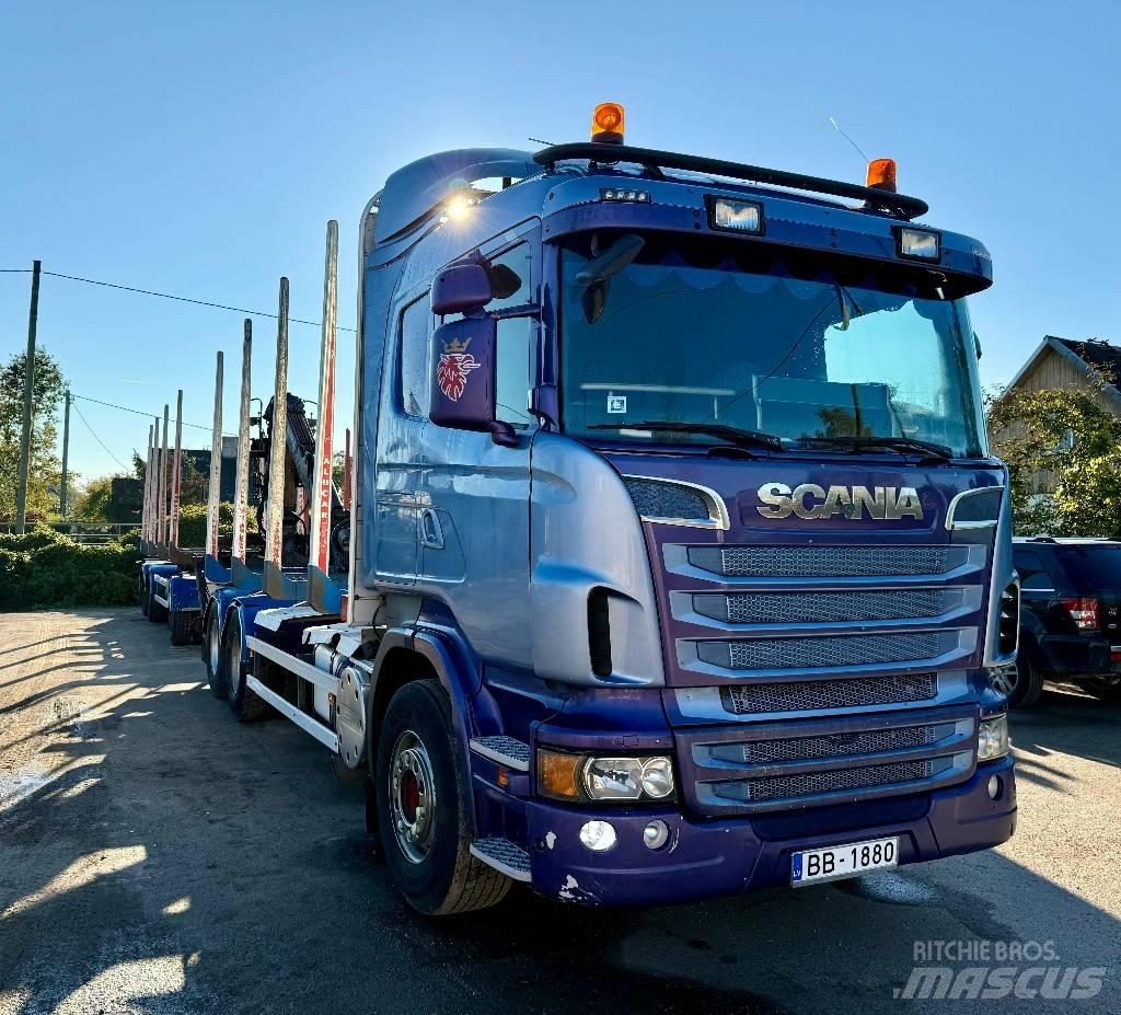 Scania R 500 Metsaveokid