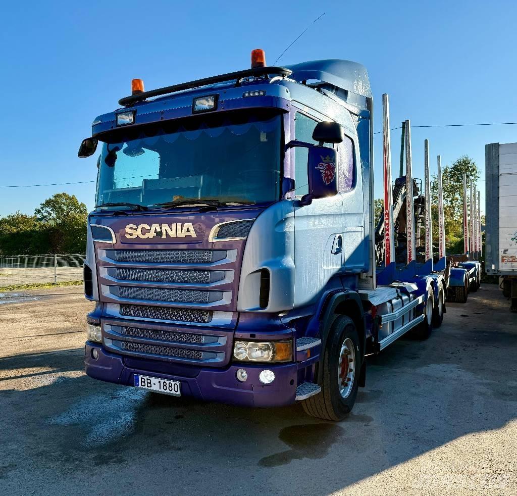 Scania R 500 Metsaveokid