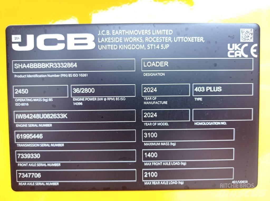 JCB 403 Mitmeotstarbelised laadurid