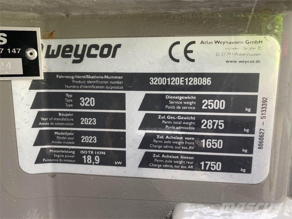 Weycor AR320 Cab Mitmeotstarbelised laadurid