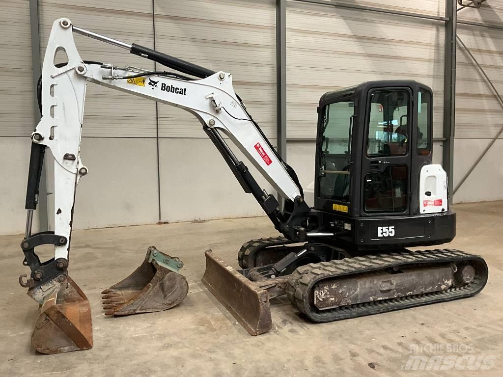 Bobcat E 55 Miniekskavaatorid < 7 t