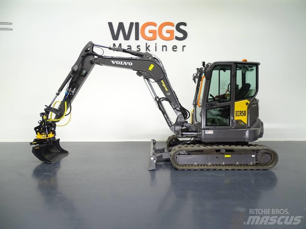 Volvo ECR58F Miniekskavaatorid < 7 t