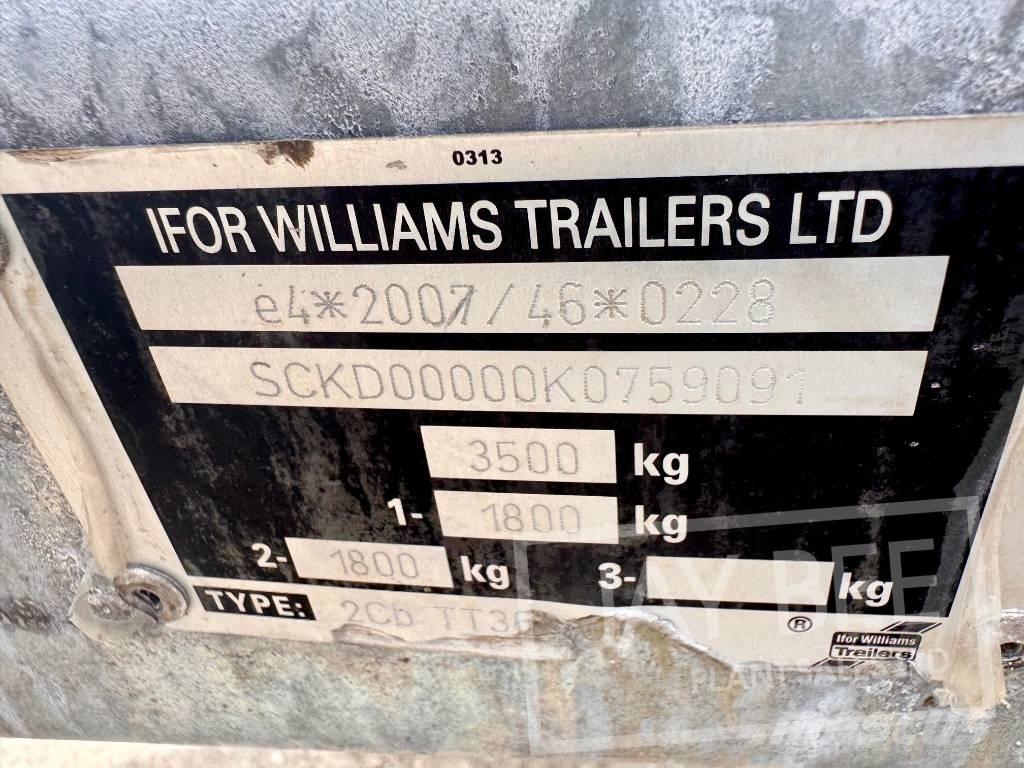 Ifor Williams TT3621 Kallur-haagised