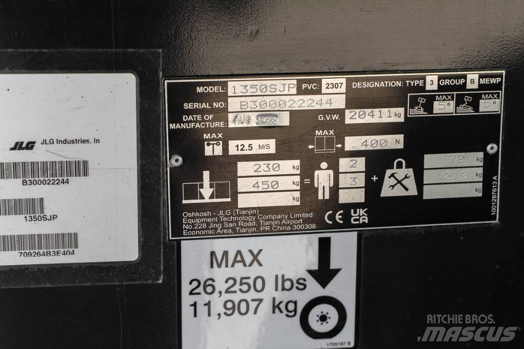 JLG 1350 SJP Teleskoop poomtõstukid