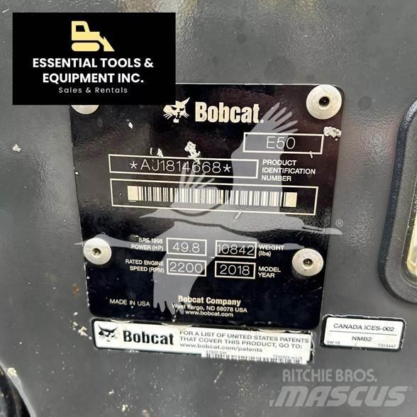 Bobcat E50 Miniekskavaatorid < 7 t