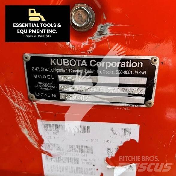 Kubota U35-4 Miniekskavaatorid < 7 t