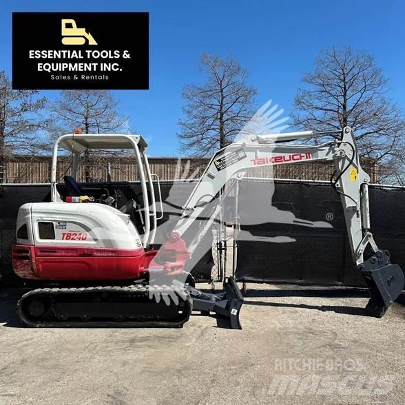 Takeuchi TB240 Miniekskavaatorid < 7 t