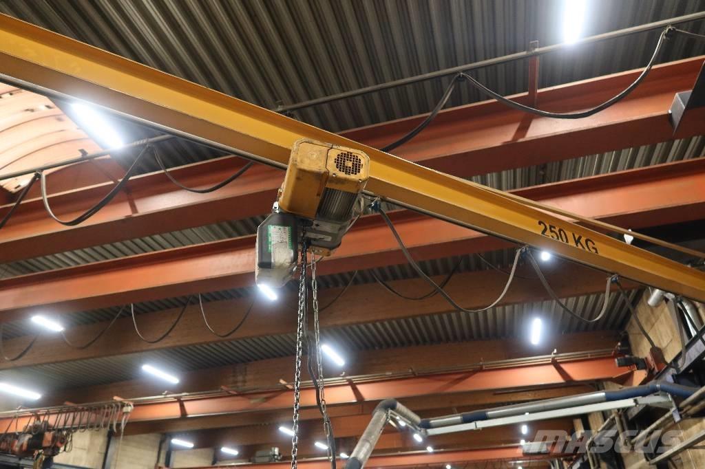  VÆGSVINGKRAN 250 KG Vintsid, telfrid ja materjaliliftid