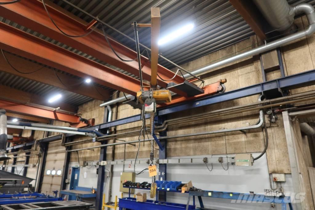  VÆGSVINGKRAN 250 KG Vintsid, telfrid ja materjaliliftid