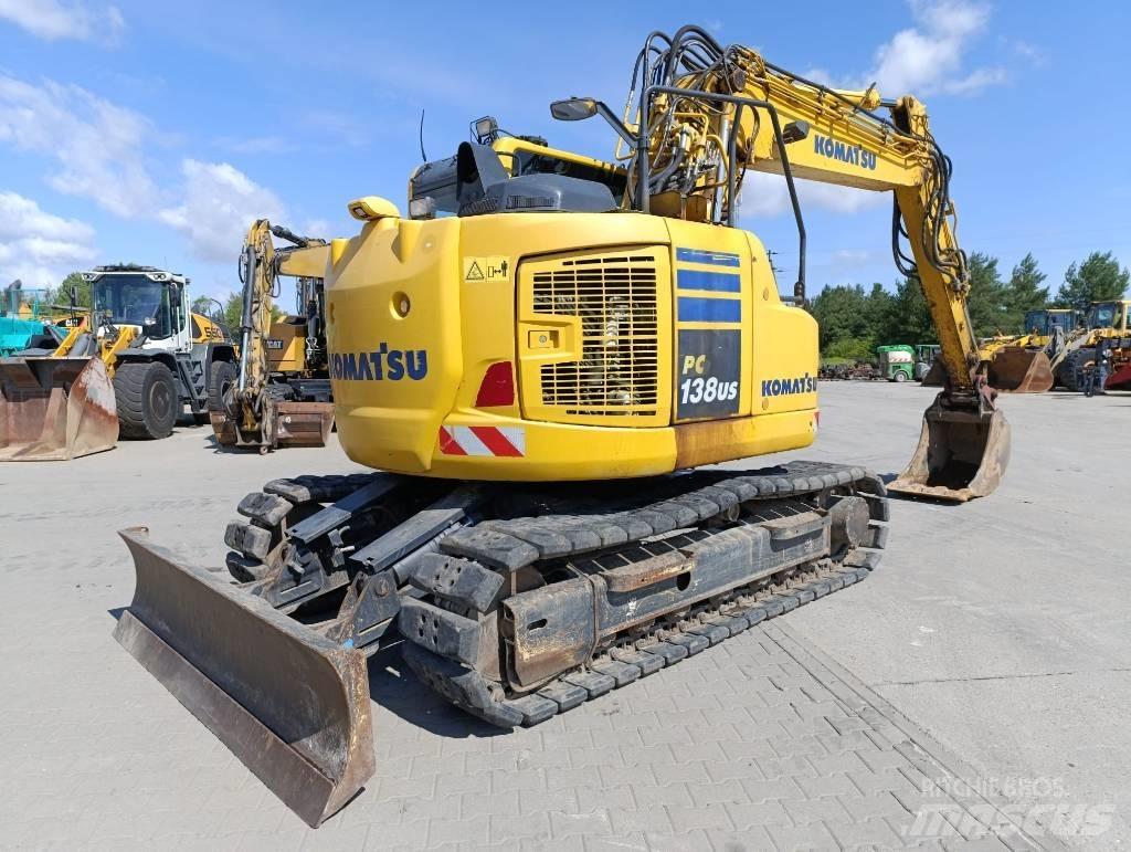 Komatsu PC 138 US-11 Roomikekskavaatorid