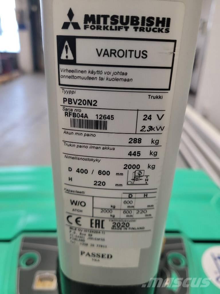 Mitsubishi PBV 20 N2 Platvormiga alusesiirdaja