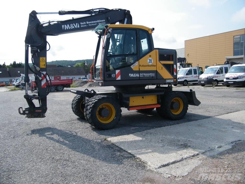 Volvo EWR 150 E Ratasekskavaatorid