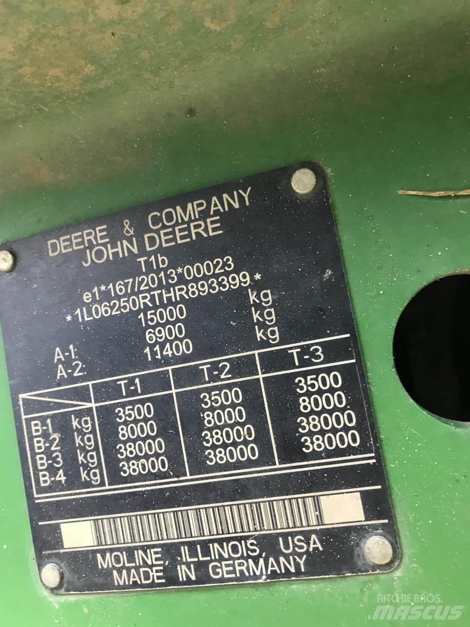 John Deere 6250R Traktorid