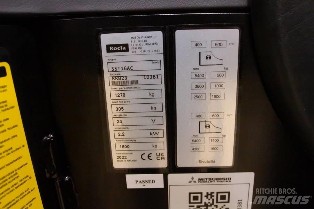 Rocla SST 16 AC Platvormiga virnastajad